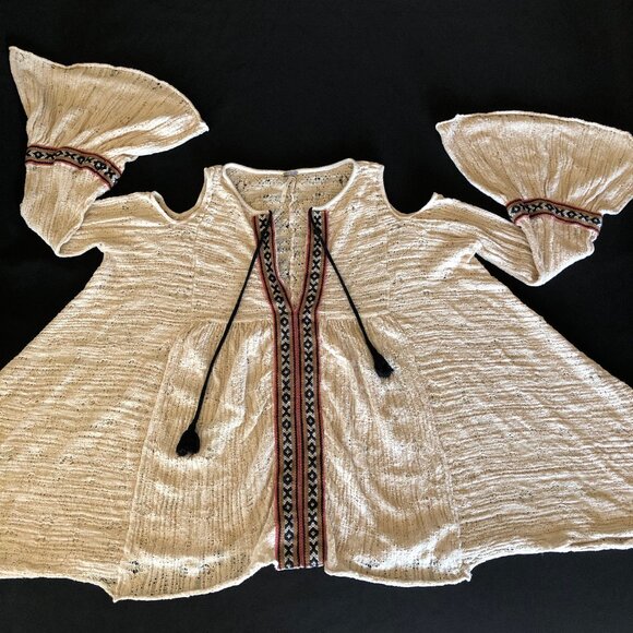 Free People For the Love of Flowers Tunic Sz XS - Picture 5 of 15